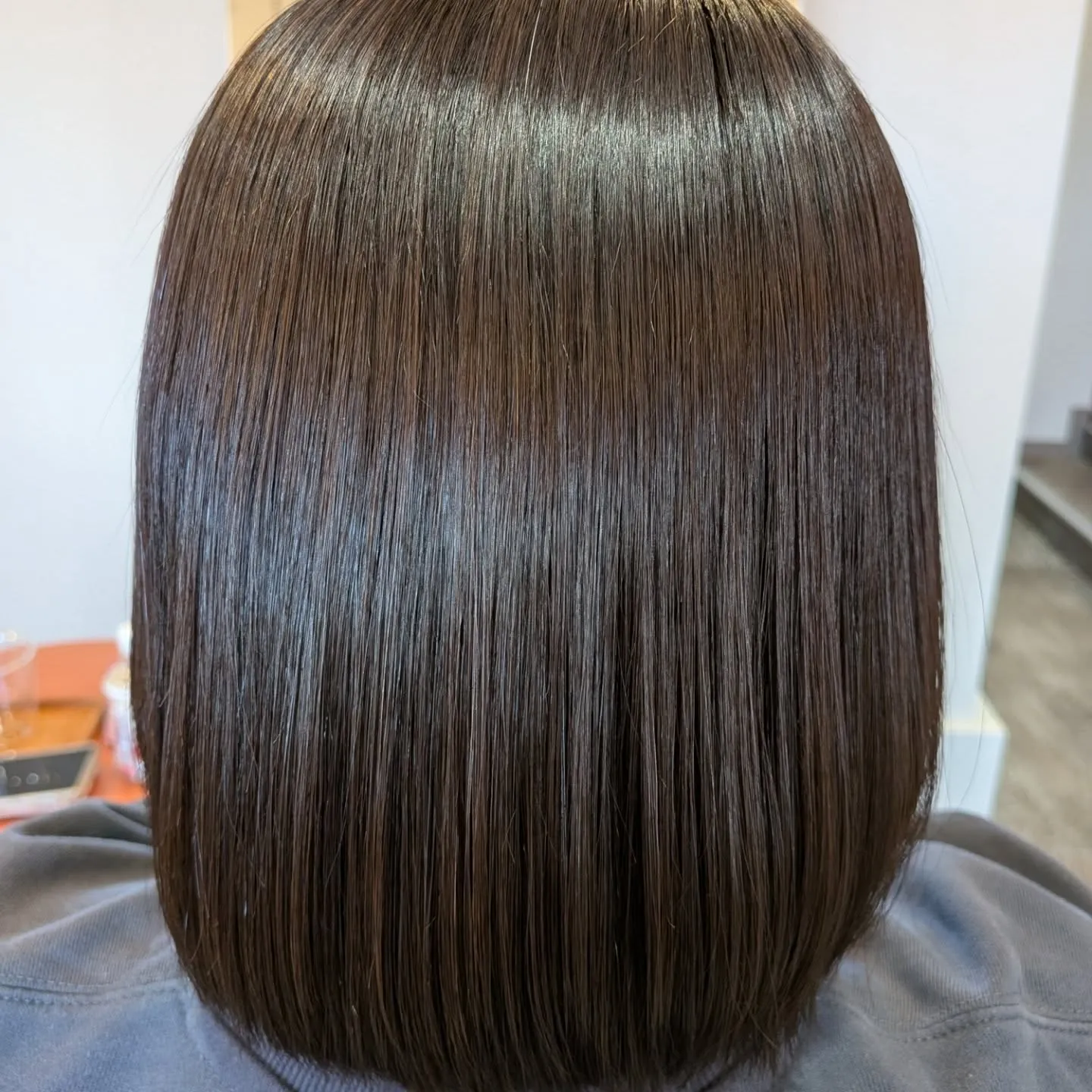 長年、縮毛矯正をかけてるお客様